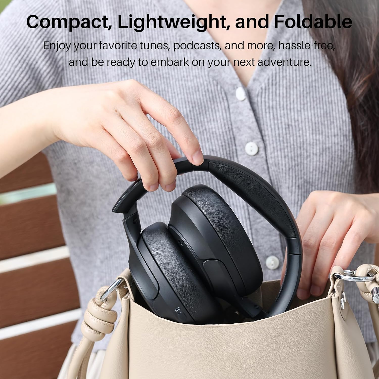 HT2 Hybrid Active Noise Cancelling Headphones - Image 9